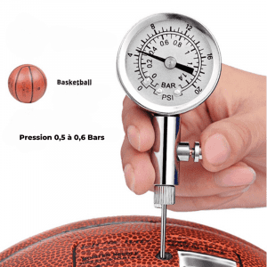 Pression ballon de basket baromètre